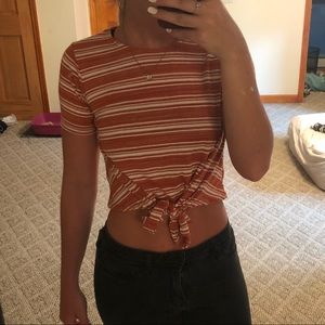 Stripped crop top